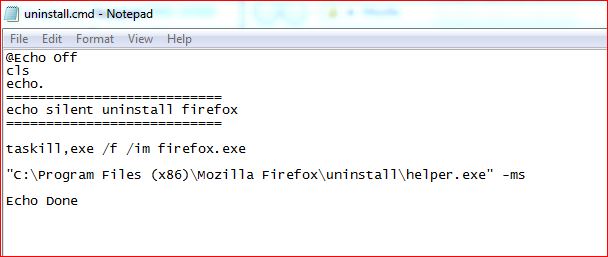 Silent Install Mozilla Firefox Msi And Exe File Including Silent Uninstallation