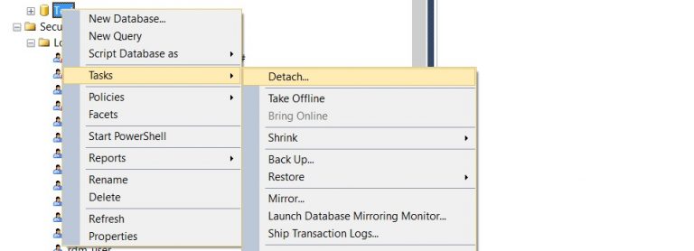 Microsoft Sql Server Move Database Files To Another Drive