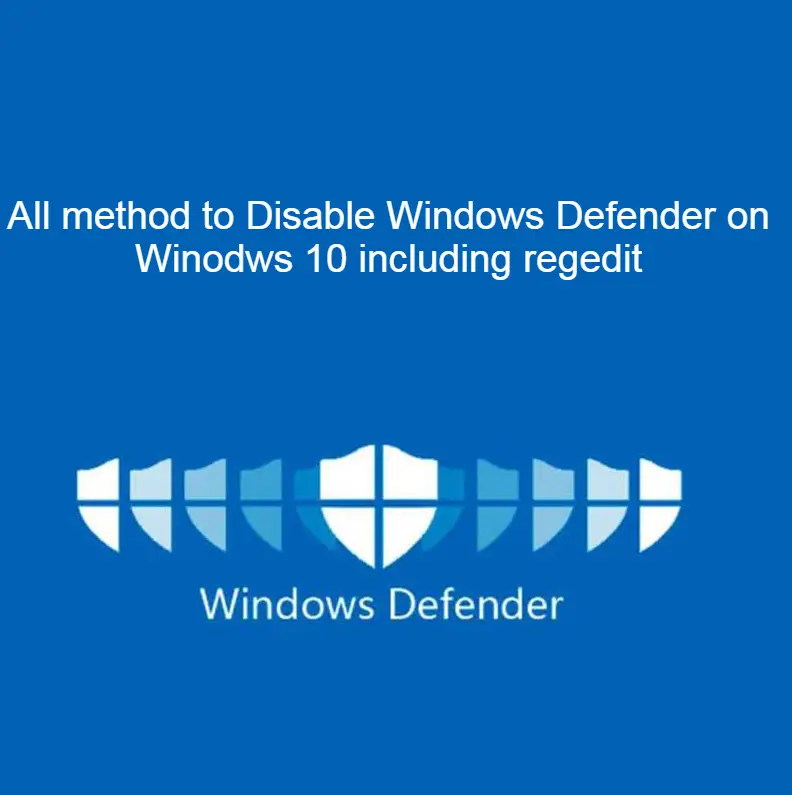 disable windows defender windows 10 reg download